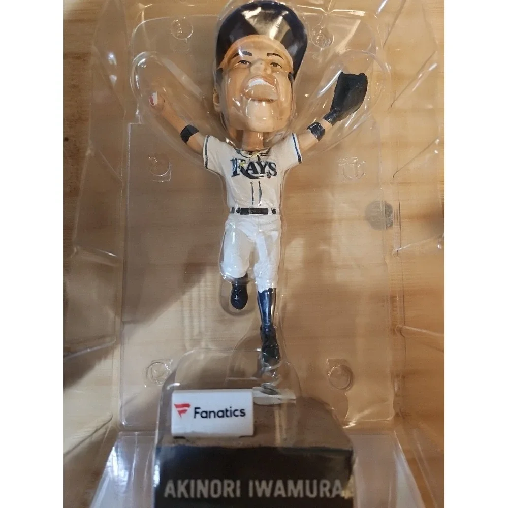AKINORI IWAMURA  SGA TALKING BOBBLEHEAD  TB RAYS Dad's Day
